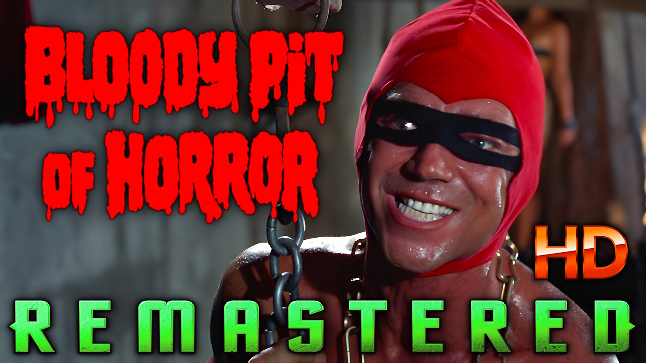 Bloody Pit Of Horror - AI REMASTERED - HD - Cult Horror Film