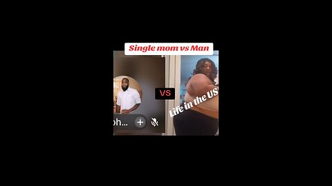 Single tiktok mom vs man CRAZY
