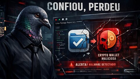 📰LINUX VIROU ALVO: HACKERS TOMAM SNAP E ROUBAM CRIPTO NA CALADA