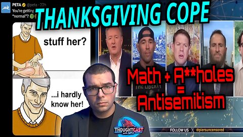 Dems THANKSGIVING cope & the line in the sand for FREE SPEECH. TC 11/26/25