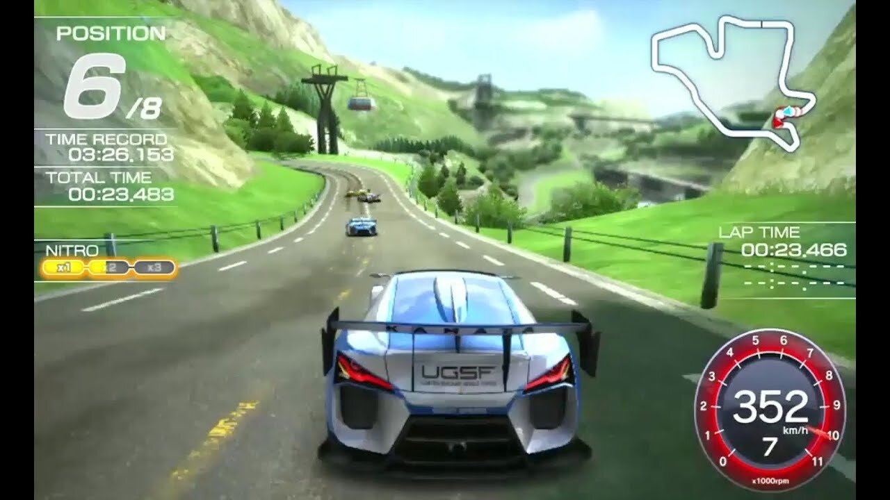R4: Ridge Racer Type 4 (PS1) - Race 5: Phantomile