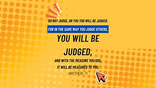 Reckon Matthew 7:1 Mercy for Mercy