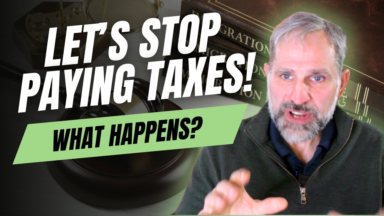 What Would Happen If We All Stopped Paying Taxes? RUINOUS HYPER INFLATION