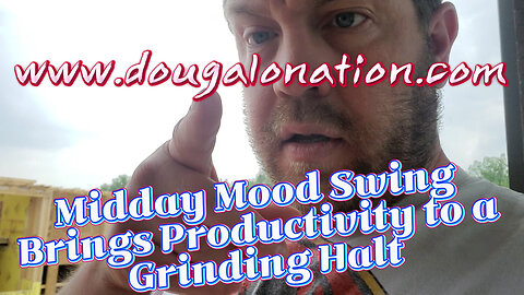 Midday Mood Swing Brings Productivity to a Grinding Halt
