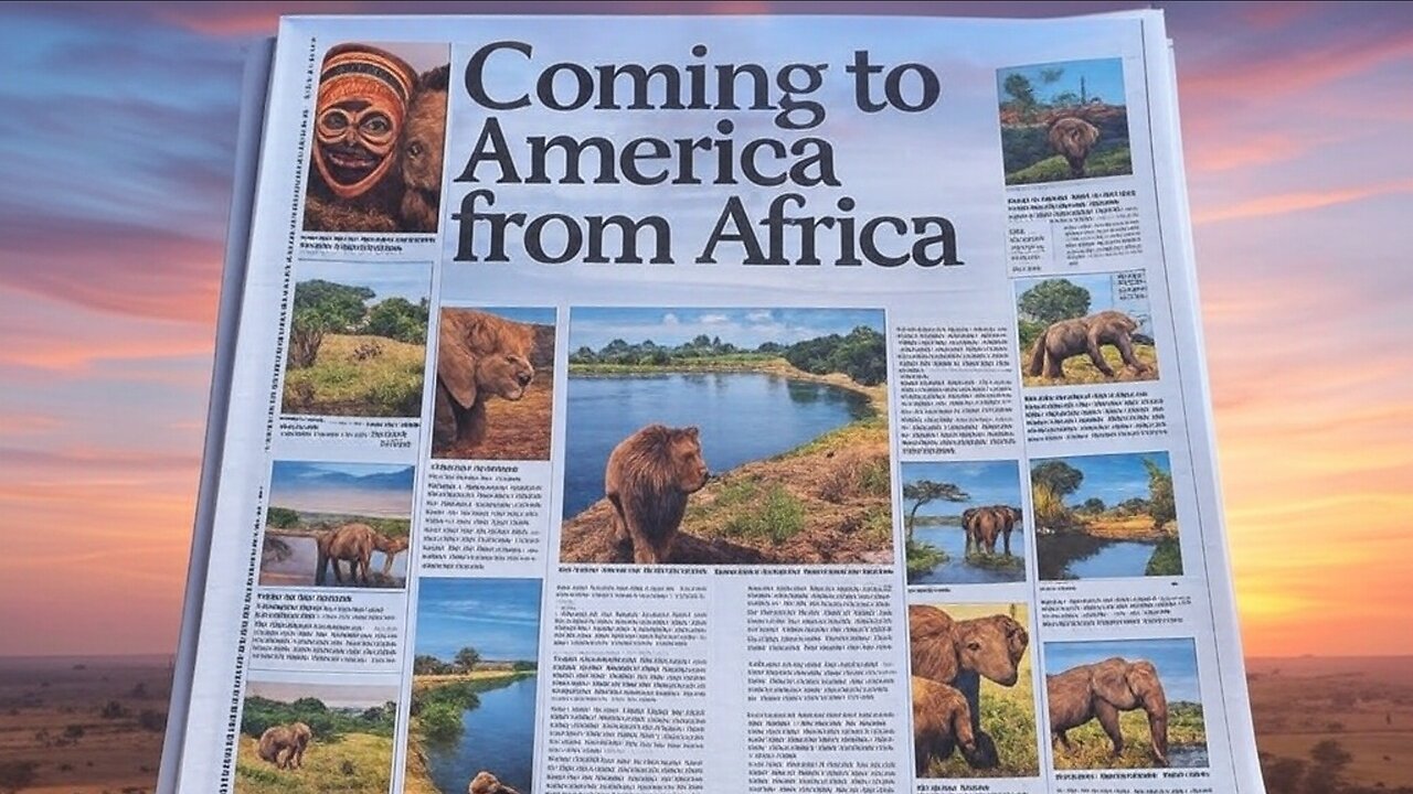 Coming to America from Africa and Diverse Demographic Dynamics (Video Compilation)