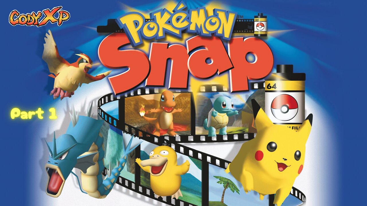 CodyXP Plays: Pokémon Snap (N64) | Let’s Play Pt. 1 | Beach & Cave