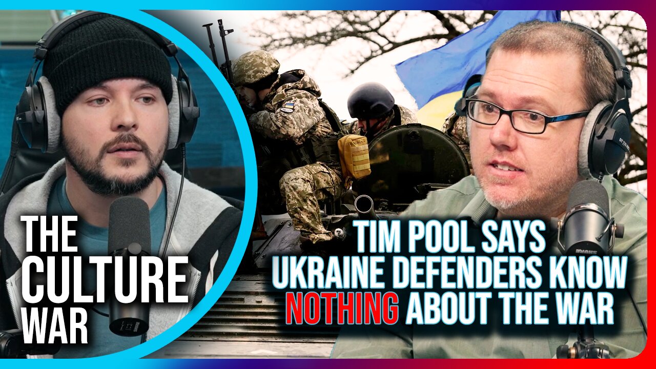 Tim Pool Says Ukraine Defenders KNOW NOTHING About The Actual War, DEBATES Liberal