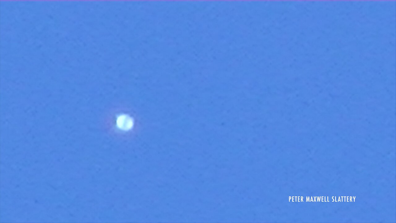 UFO Flashback! Orb over Australia