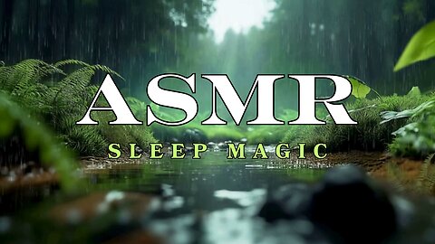 ASMR Rain Relaxation | Soothing Forest Ambience