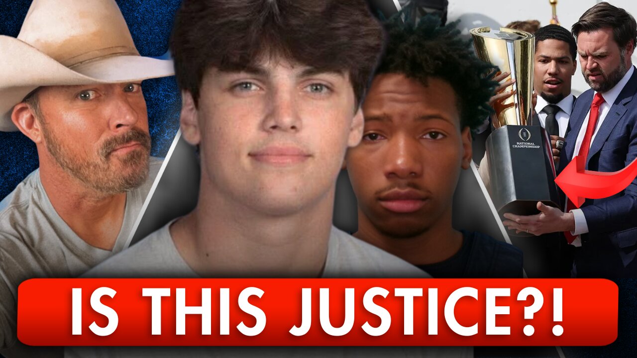 Austin Metcalf Killer RELEASED, JD Vance Fumbles CFP Trophy + CNN Gets Bullied In The Oval Office!