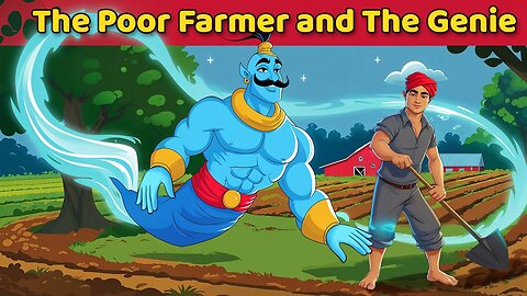 The Poor Farmer and the Genie | Animated Moral Story 🧞‍♂️🌾
