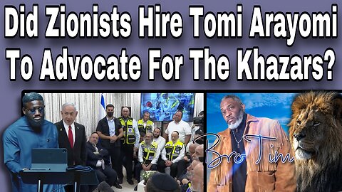 Did Zionists Hire Tomi Arayomi To Advocate For The Khazars?