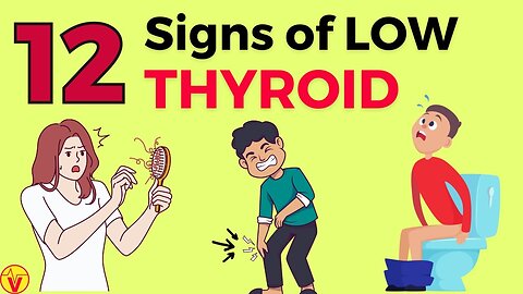 Illuminate Health: Discover 12 Symptoms of Hypothyroidism to Watch For! VJ32