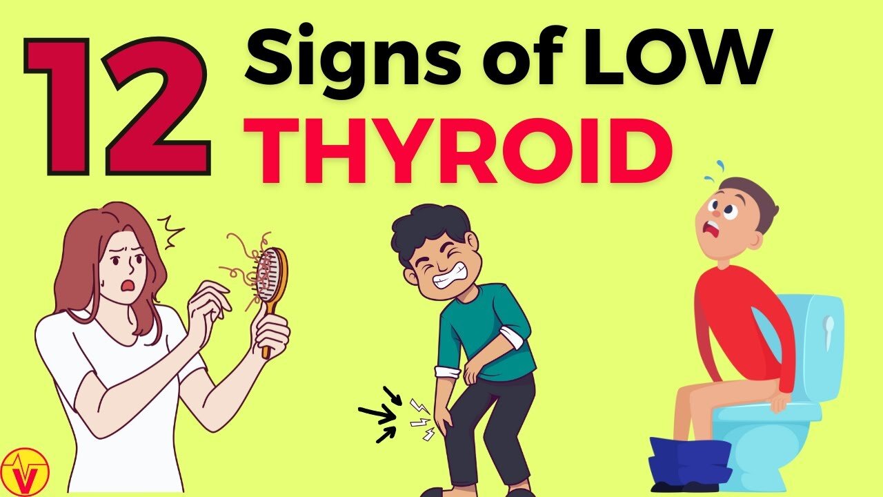 Illuminate Health: Discover 12 Symptoms of Hypothyroidism to Watch For! VJ32