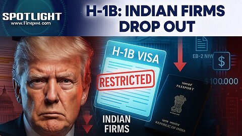 H-1B Approvals For Indian Companies Fall Sharply As U.S. Tech Dominates New Visas | Spotlight