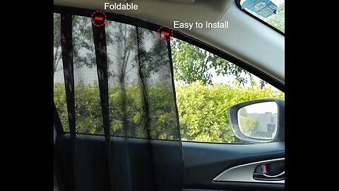Side Window Sun-protector Curtain, Always Stay Under Sunshade
