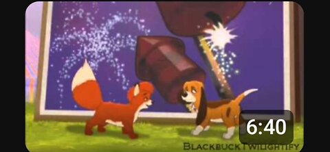 Randomness overload 🐾🐕The Fox and the Hound 2. style.