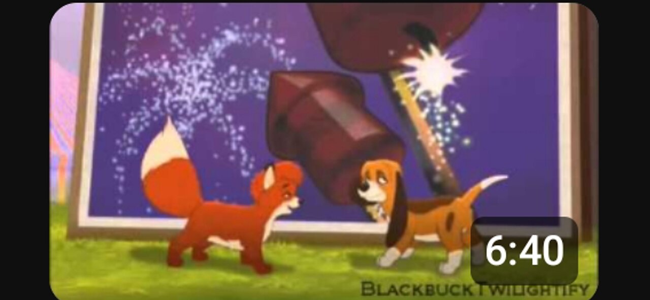 Randomness overload ๐พ๐The Fox and the Hound 2. style.