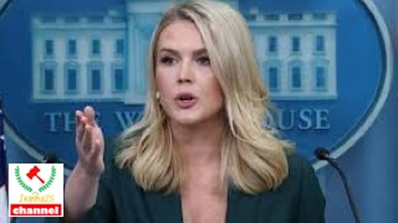 🚨 White House briefing with Karoline Leavitt || @Ivanka25