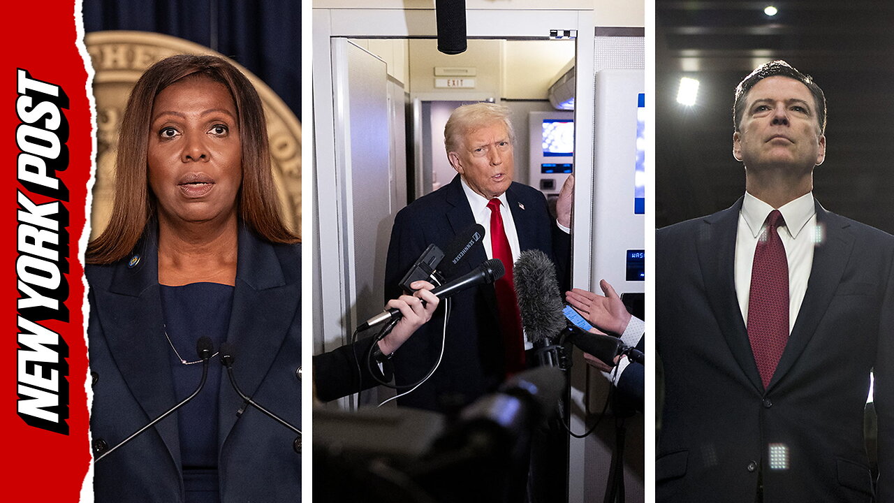 Trump Weighs In After Judge Dismisses Cases Against James Comey and Letitia James