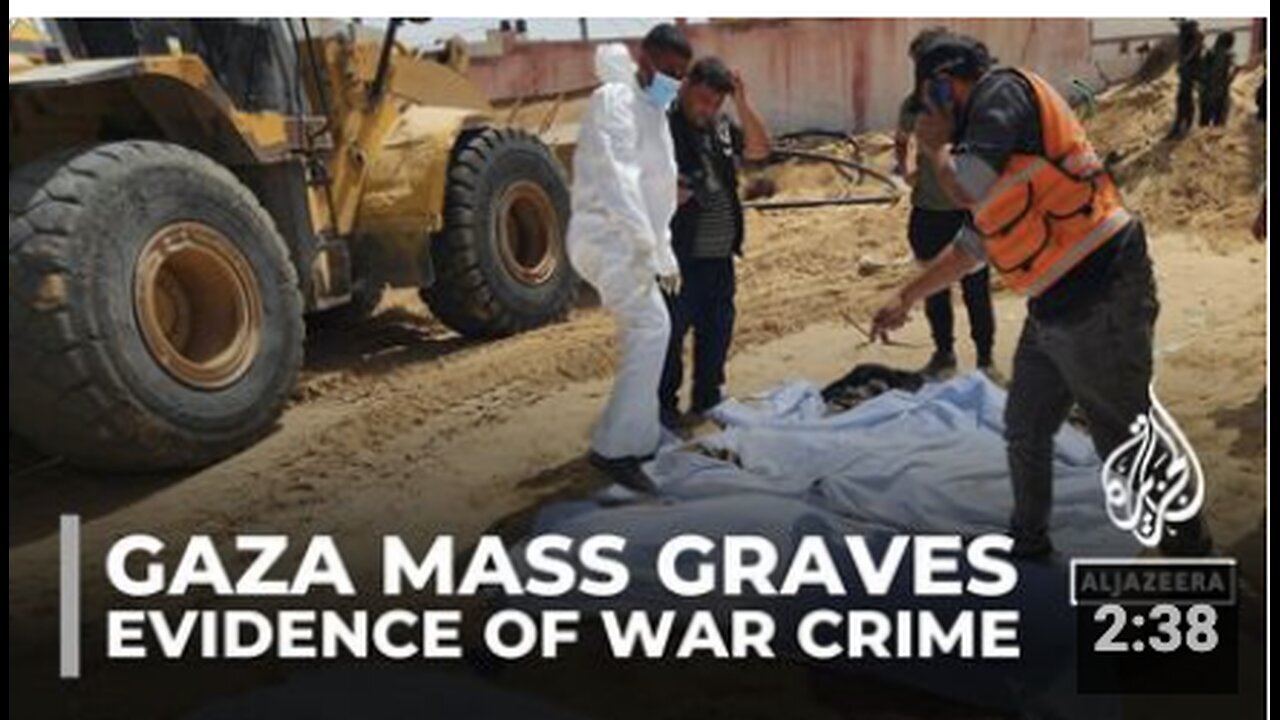 "Nearly 400 Bodies in Gaza Mass Graves Indicate Torture Evidence"
