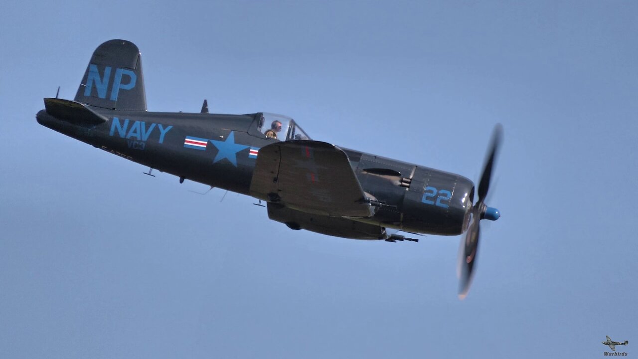 F4U Corsair F-AZEG – Epic Low Pass Display at Haguenau Airshow 2024!