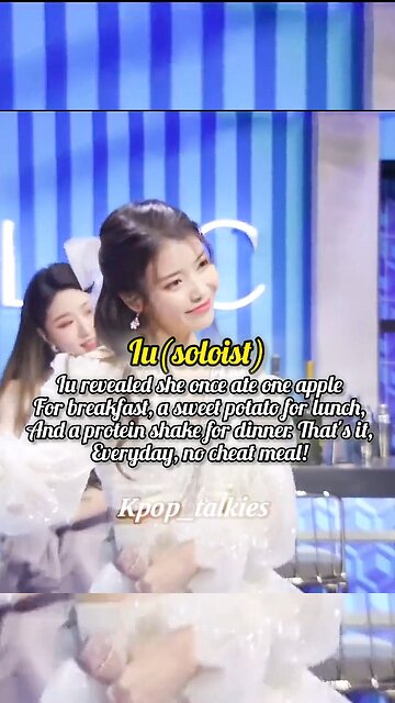 kpop idols who went on crazy diets