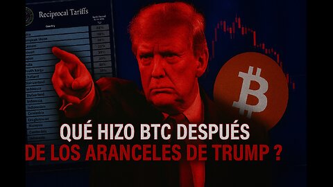 ¿BTC caerá o aguantará la locura de Trump? | Aranceles y su impacto en los mercados