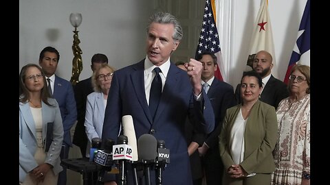 Newsom Taunts Trump on 'Missed' Redistricting Deadline