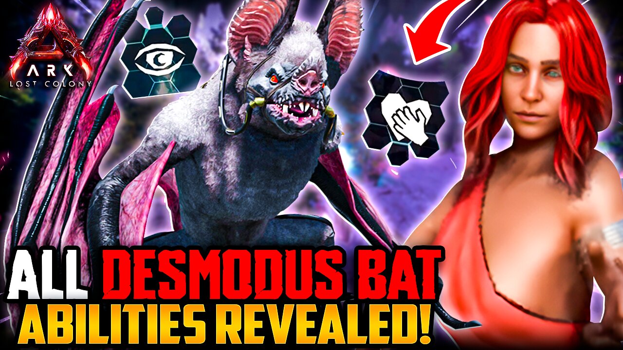 All Desmodus Bat Abilities Revealed! | Ark Lost Colony