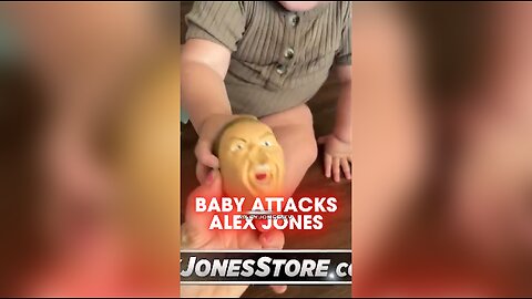 Baby Bites Alex Jones