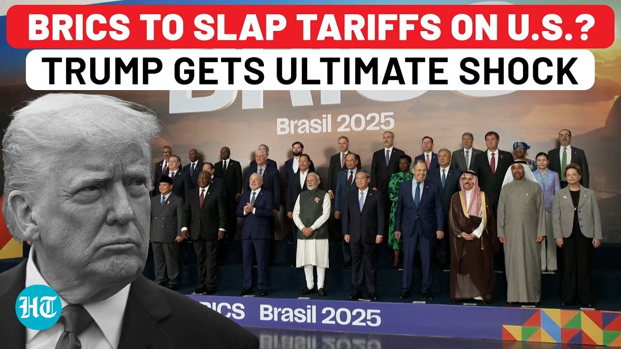 BRICS Host Nation Responds To Trump Tariff Threats: 'If He Can Impose, Then...' | Brazil | Lula