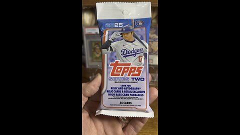 2025 #toppsseries2 Fat #packrip #topps #baseballcards #series2 #builtforthis