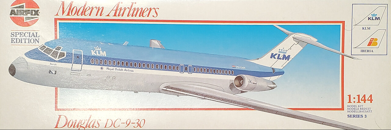 1/144 Airfix DC-9 Review/Preview