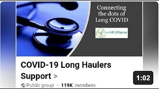 Let's check in to see how the "Covid Long Haulers" are holding up!