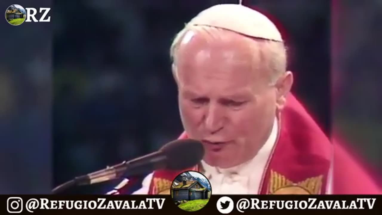 ESTÁ EN JUEGO LA HUMANIDAD - Discurso de Juan Pablo II (1987)