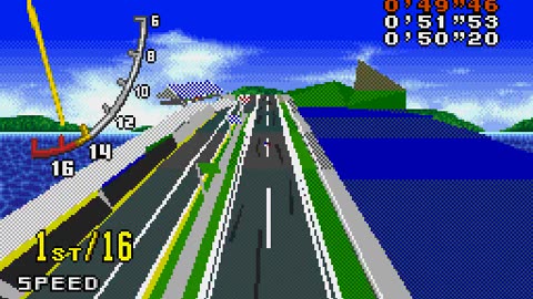 Mega-Drive Longplay 283 Virtua Racing