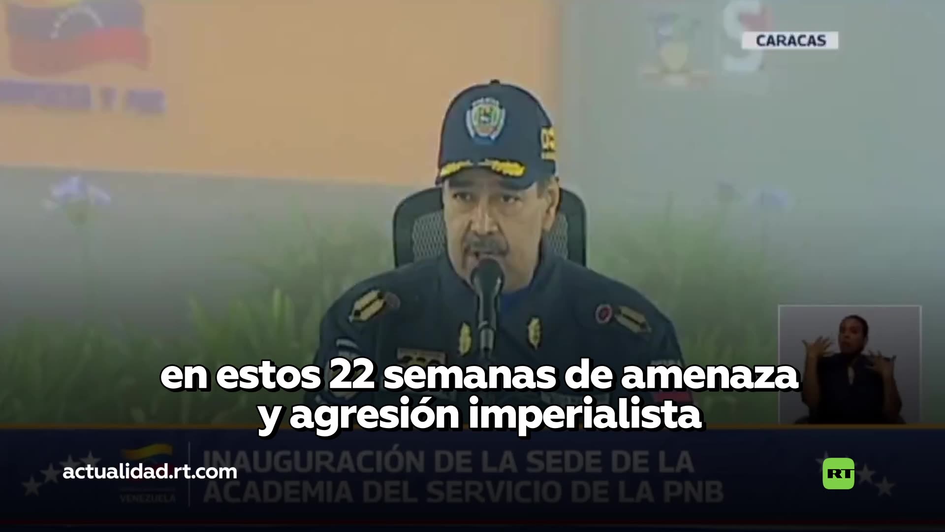 Madurp: La agresión imperialista es desproporcional e innecesaria