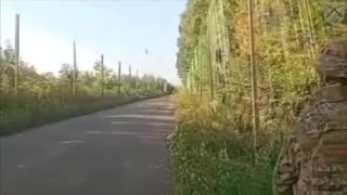 Ukrainian Snipers Get The Drop on Russian Ambush Drones Waiting in the Roadway
