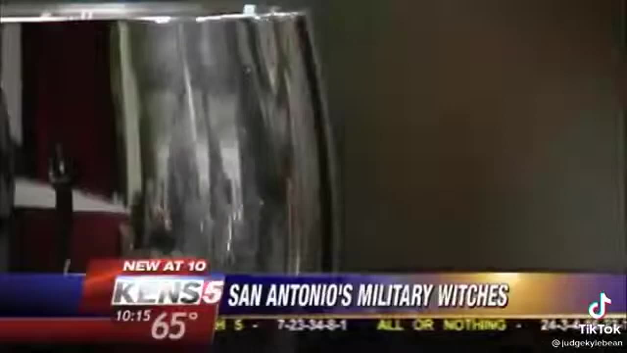 Military in San Antonio OPENLY practicing Witchcraft