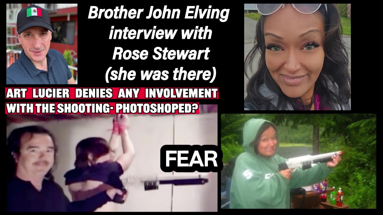 Art Lucier denies involvement in shooting=photoshoped- Interview with Rose Stewart 365 days