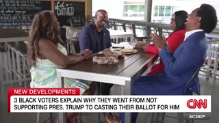 Three Former Democrat Black Voters Tell Van Jones They’d Vote for Trump Again if Given Do-Over