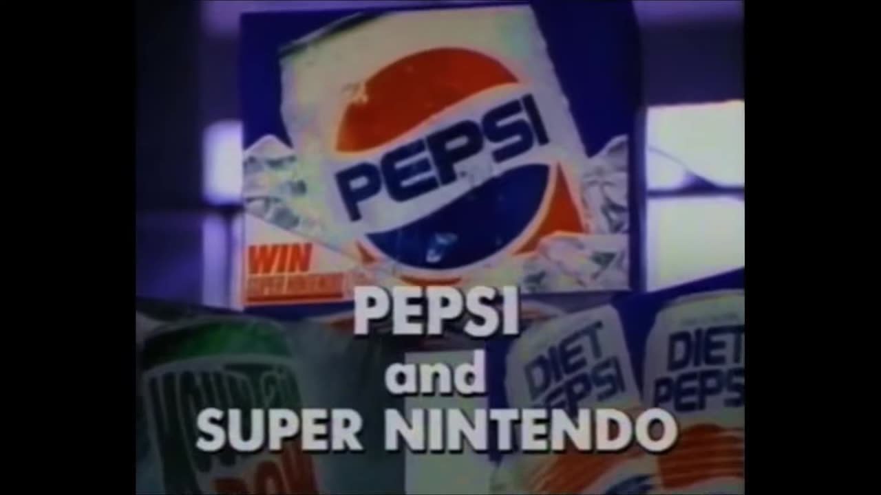 Pepsi & Super Nintendo - SNES - AD