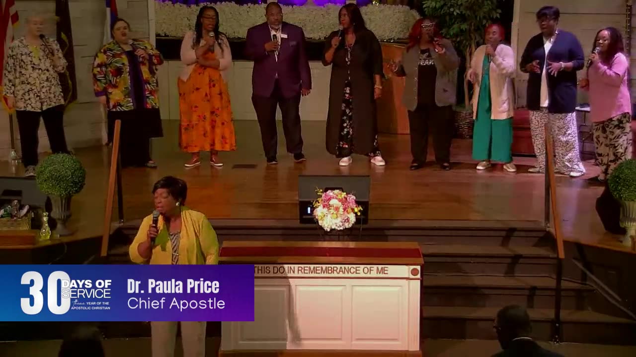 30 Days of Service: Year of the Apostolic Christian (Prophetess Brenda McClintock)