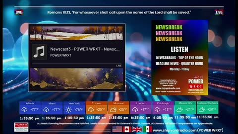 Contemporary Christian Music - Shipyard Radio LLC - POWER WRXT