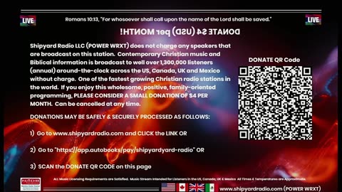 Contemporary Christian Music - Shipyard Radio LLC - POWER WRXT