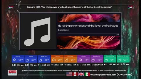 Contemporary Christian Music - Shipyard Radio LLC - POWER WRXT
