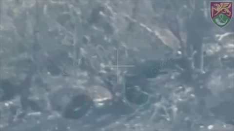 Pair of Russian Soldiers Jump into Ukrainian Trench