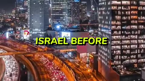 Isreal before Boom 💥 an after boom 💥