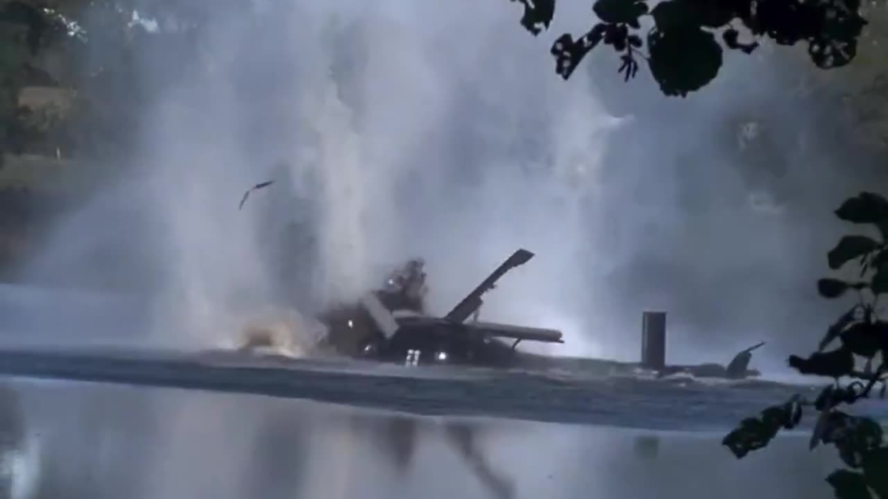 A helicopter fighting a forest fire in France crashed into a lake